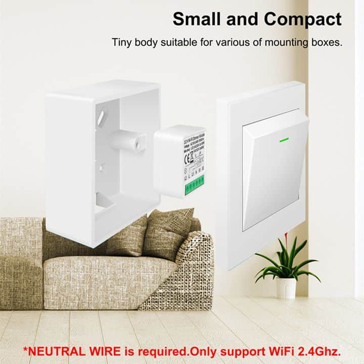 Smart Wifi dimmer switch google home Tuya Smart Home
