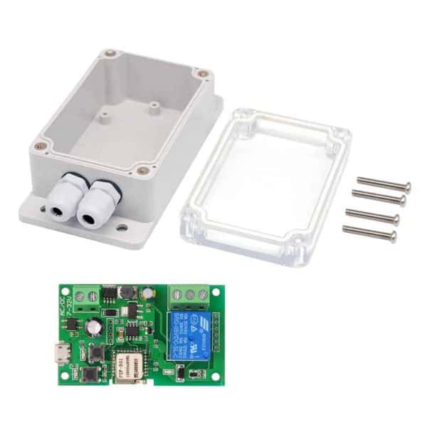 smart wifi switch enclosure housing ip66 10A basic components