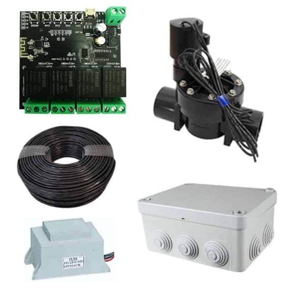 smart wifi irrigation controller 4 to 12 zone required optional items