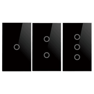 Smart Touch Switch Black Faceplate