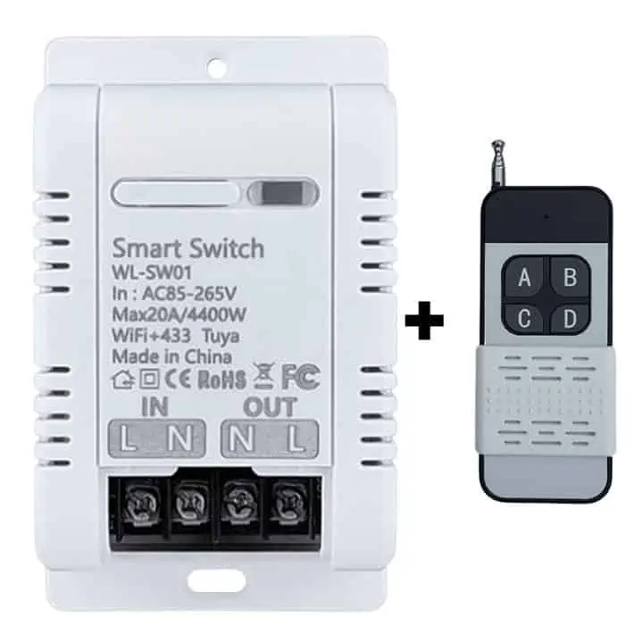 230v 20 Amp WIFI remote control