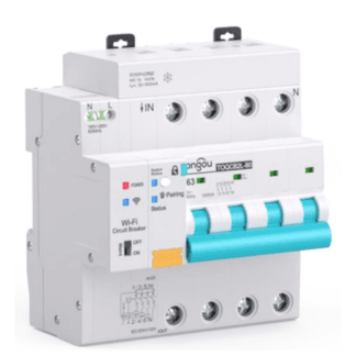 Smart 4 Pole Earth Leakage Breaker | Energy Meter | Tuya Smart Life