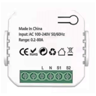 Smart Energy Monitor 1 x Clamp Meter | 80A CT Single Phase | WiFi Tuya Smart Life